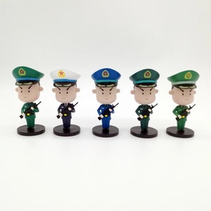 嗨嗨兵公仔军人军迷军嫂原创动漫手办车载公仔摆件礼品军旅卡通