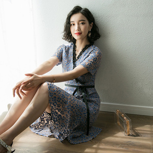 成熟女装气质女神范衣服夏端庄大气女人味夏季淑女裙子名媛小香风