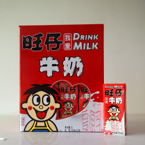 旺旺旺仔牛奶250ml*12大盒装原味调制乳饮料包邮