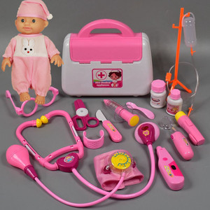儿童过家家医生玩具套装声光听诊器打针医药箱男孩女孩3-6周岁7岁