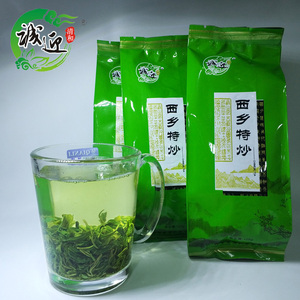 【一斤装】18新茶叶 汉中炒青绿茶 特级 西乡特炒 陕青 简装500g