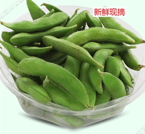 新鲜毛豆 连夹满满黄豆 枝豆 菜用大豆 农场新鲜蔬菜 5斤装包邮