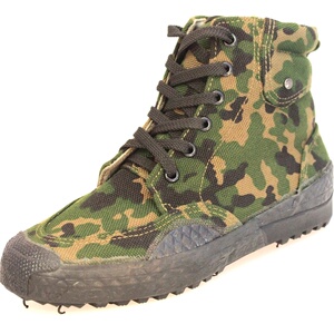 包邮3537正品高腰解放鞋户外99作训鞋男鞋绿迷彩高帮胶鞋36--46码