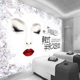 半永久纹绣美容背景墙墙纸热销单品