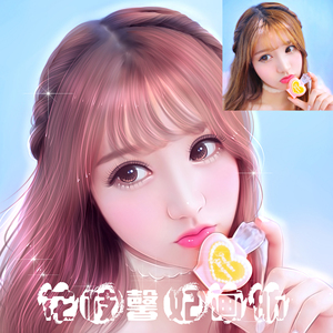 真人写实照片ps转手绘唯美漫画小说封面唱吧微博微信头像设计定