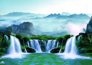 山水画墙纸 风景的实时信息