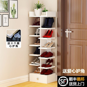 实木    多层家用多功能简易鞋架收纳架经济型防尘特价鞋柜置物架