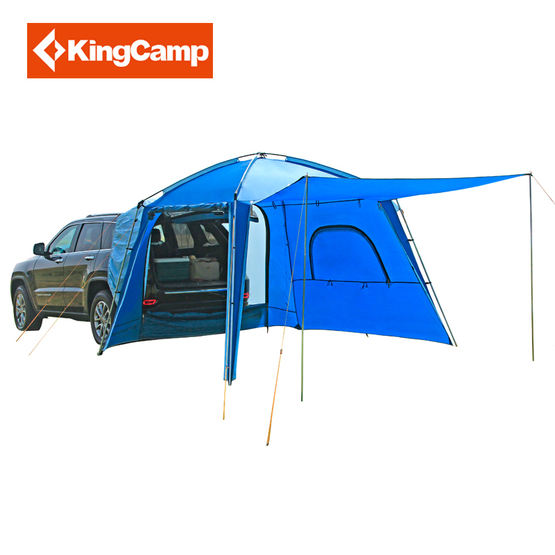 KingCamp 车边帐篷3-4人家庭双层多功能 车侧帐篷车载帐篷 KT3085