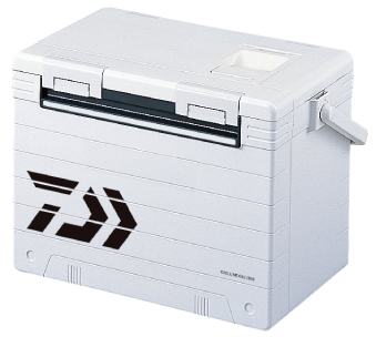 达瓦Daiwa硬式保冷箱钓箱冰箱带天窗钓箱 酷来2 GU 2600X 白色
