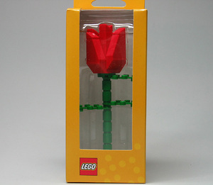 正品乐高积木玩具 lego 852786 情人节礼物 永不凋谢的火红玫瑰花$