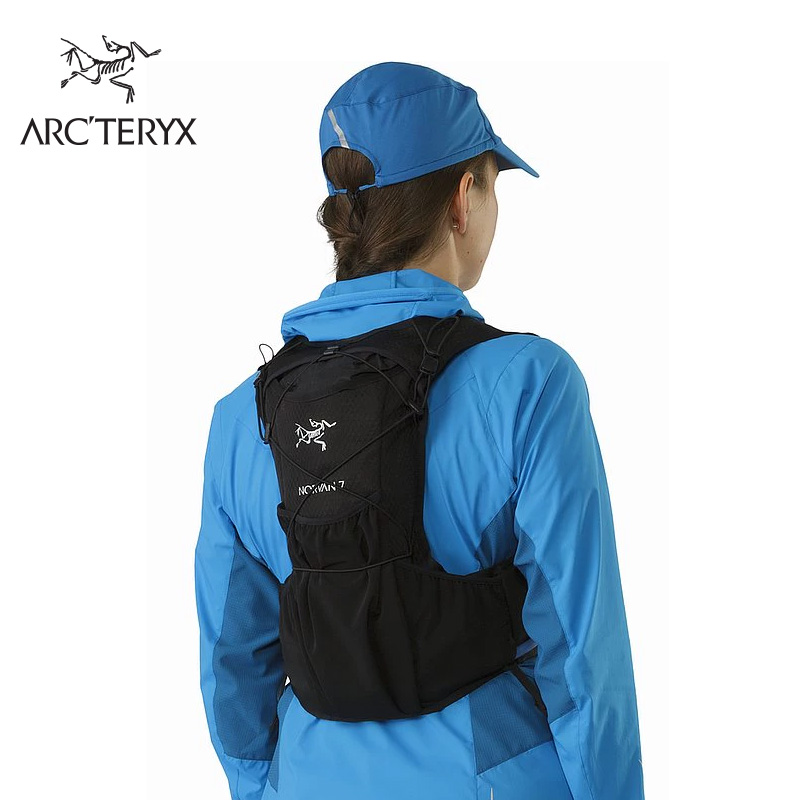Arcteryx始祖鸟男女通用越野跑水袋户外徒步背包双肩包 Norvan 7