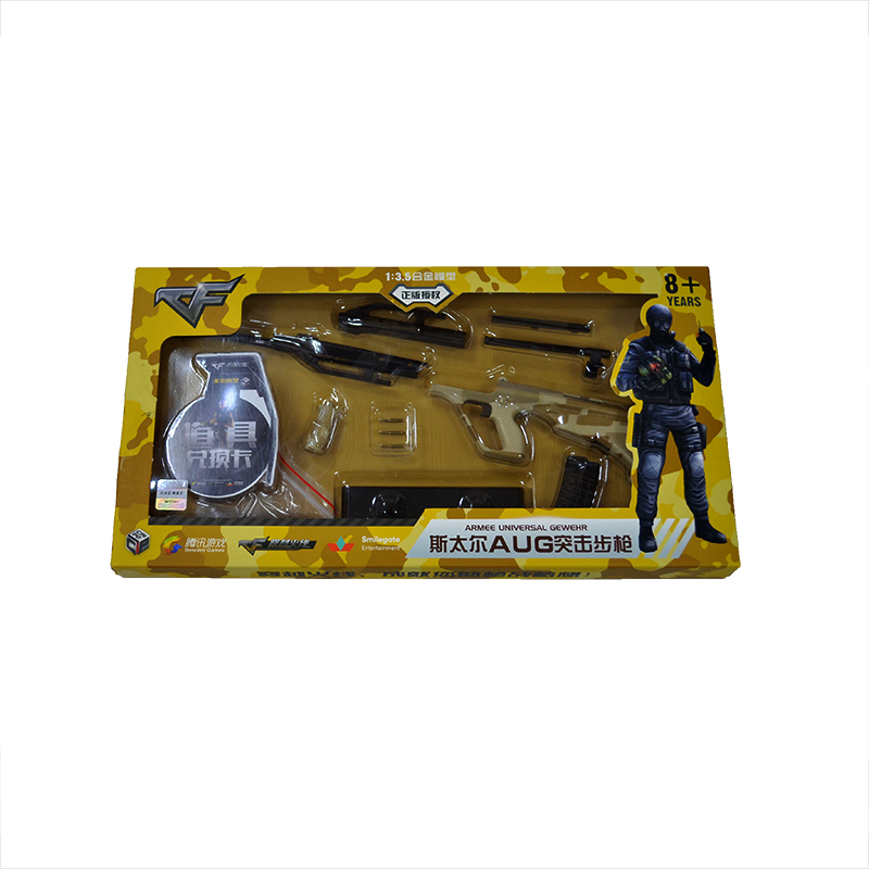 穿越火线英雄武器模型金属玩具1/3.5枪模男孩cf玩具不可发射合金
