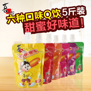 喜之郎散装吸的果冻 cici果冻爽110g零食 5斤装包邮多种口味