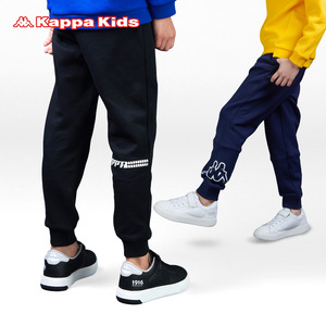 /span>kids童装男童裤子运动针织裤中大童背靠背裤子2018秋冬新款