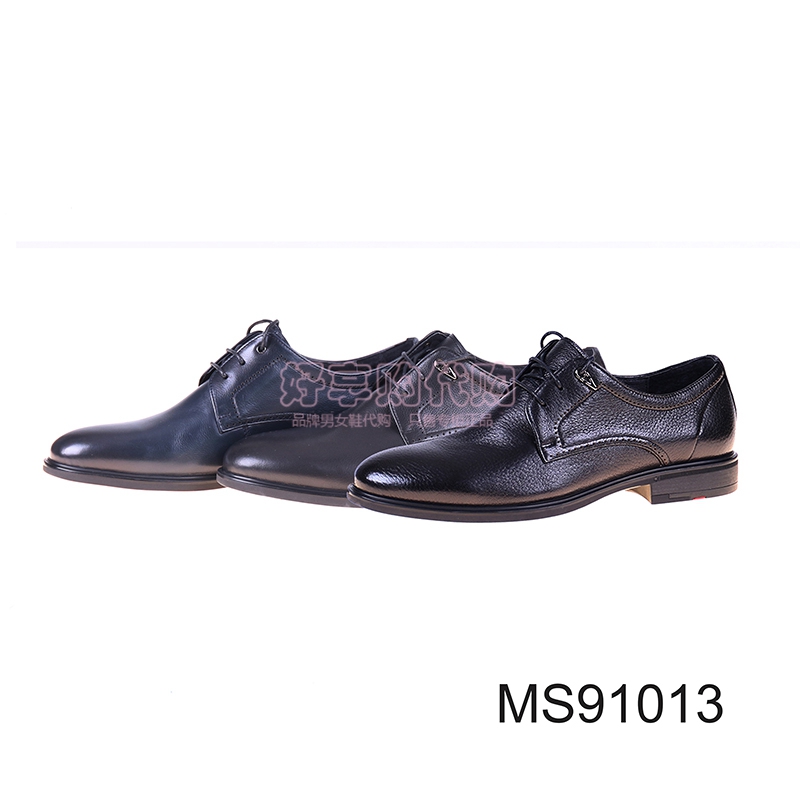 哈森男鞋2019春新款 Harson专柜正品商务正装男式皮鞋MS91013