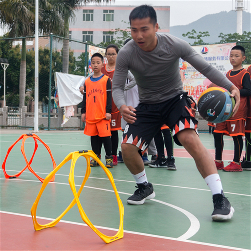 狂迷篮球训练器材运球控球突破敏捷传球弹跳培训装备八边形障碍物