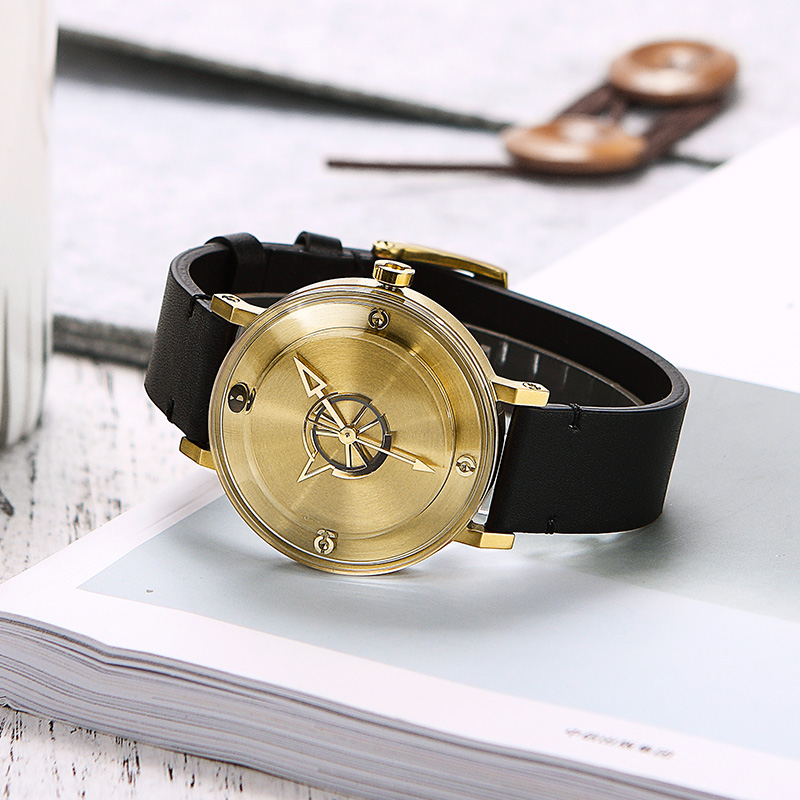 ODM/欧迪姆手表男表女表欧美潮流腕表创意工业日晷经典概念大手表