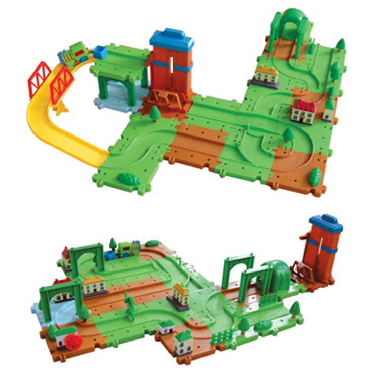 儿童玩具 幼儿园室内游戏玩具 中小型玩具 轨道冒险家88件