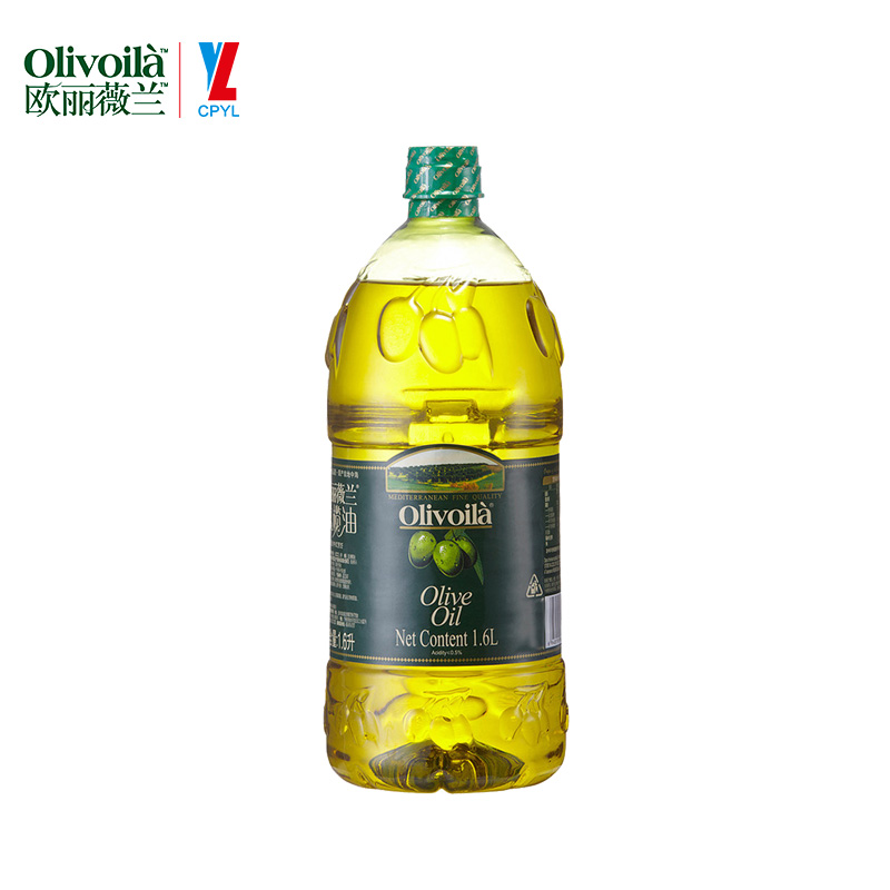 欧丽薇兰纯正橄榄油1.6L/桶 植物油食用油凉拌橄榄调味炒菜高端油