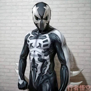 漫威电影蜘蛛侠2099新纪元毒液spiderman紧身衣cosplay服连体战衣