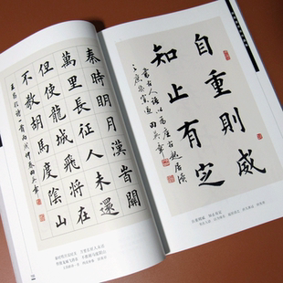 仓央嘉措经典诗词多篇描红临摹宣纸毛笔字帖长卷柳体欧体书法速成