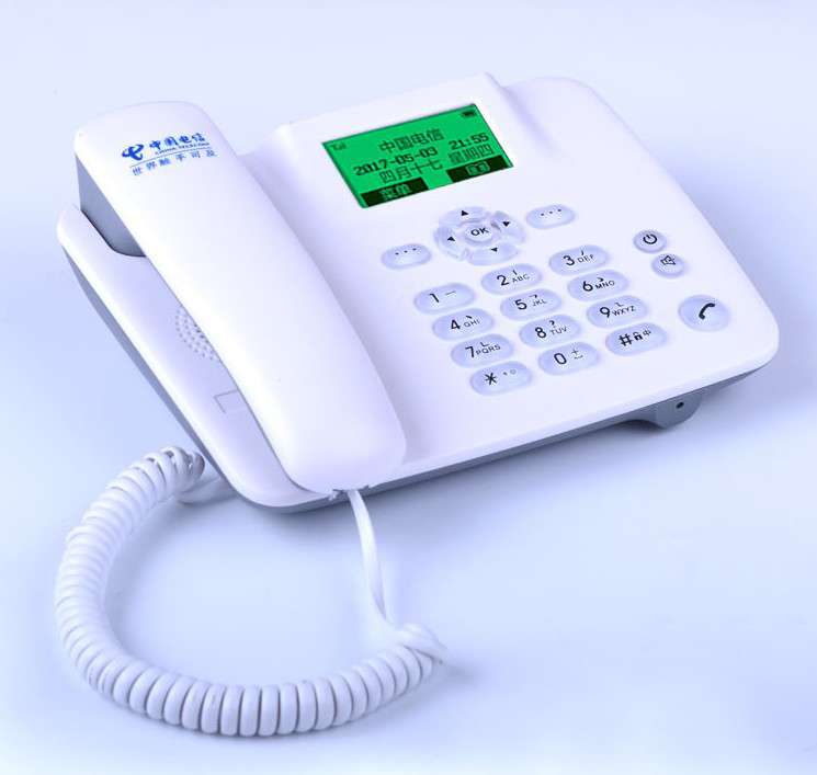 移动联通铁通电信无线座机4G插卡录音电话机座式固定座机电话机