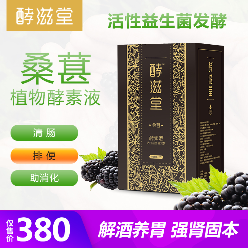 酵滋堂酵素原液2l桑葚孝素非日本水果酵素包邮