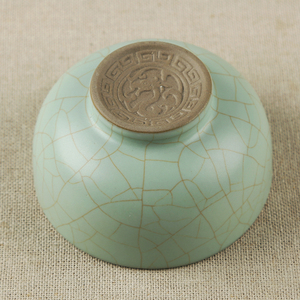 品茗杯主人杯汝窑纯手工图片