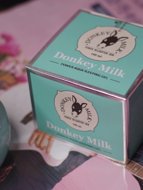 donkey milk 韩国驴奶睡眠凝冻面膜 100ml 清爽补水不油 便宜啊!