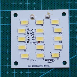 飞利浦原厂 w 正白超亮5630灯珠led方形贴片灯片6500k灯板15灯珠