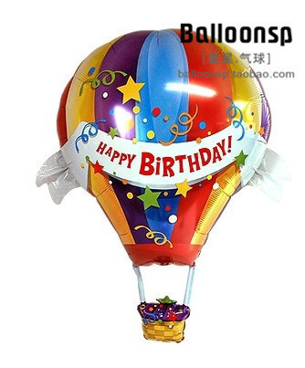热气球42寸80cm铝箔气球美国先锋Qualatex进口正品生日布置030601