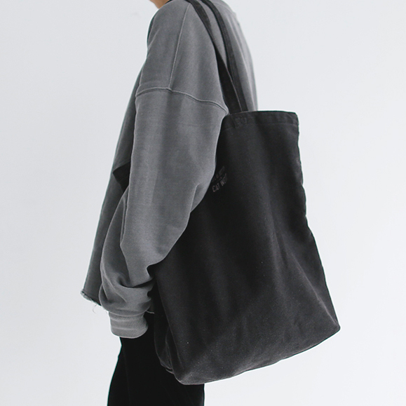 猫西原创大容量男女单肩包购物袋复古做旧帆布袋环保袋健身包新品