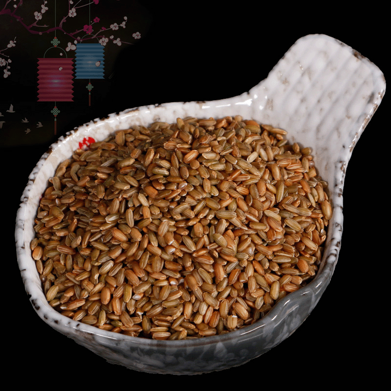 御参坊 胭脂米长白山山泉米250克东北营养大米糙米红米袋装半斤