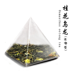 桂花乌龙茶包三角茶包图片