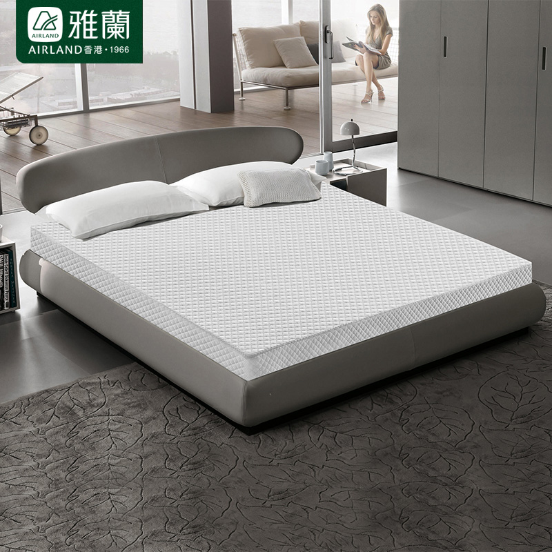 雅兰床垫 简5CM乳胶床垫  1.5 1.8米乳胶薄垫 软硬舒适席梦思聚