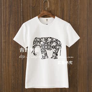 大象t恤图片
