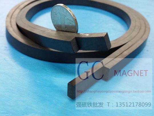 纱窗磁 橡胶软磁条1000X10X5mm双面磁磁条 强力软磁条 条形磁铁