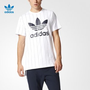 adidas 阿迪达斯 三叶草 男子 短袖上衣 白 BK2232短袖男