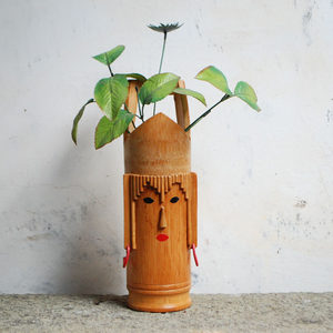 竹筒花瓶创意图片