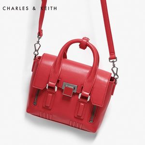 CHARLES&KEITH欧美经典笑脸包CK2-50780281秋季手提单肩时尚女包手提包女