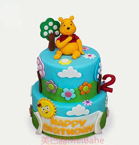 品牌名称 小熊生日蛋糕