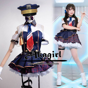 ll 南小鸟 女警觉醒 cosplay服装 制服 cos服cos假发