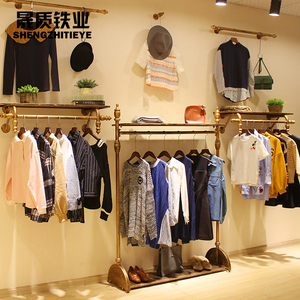 铁艺女装 span class=h>店 /span>装修 span class=h>落地 /span>式 