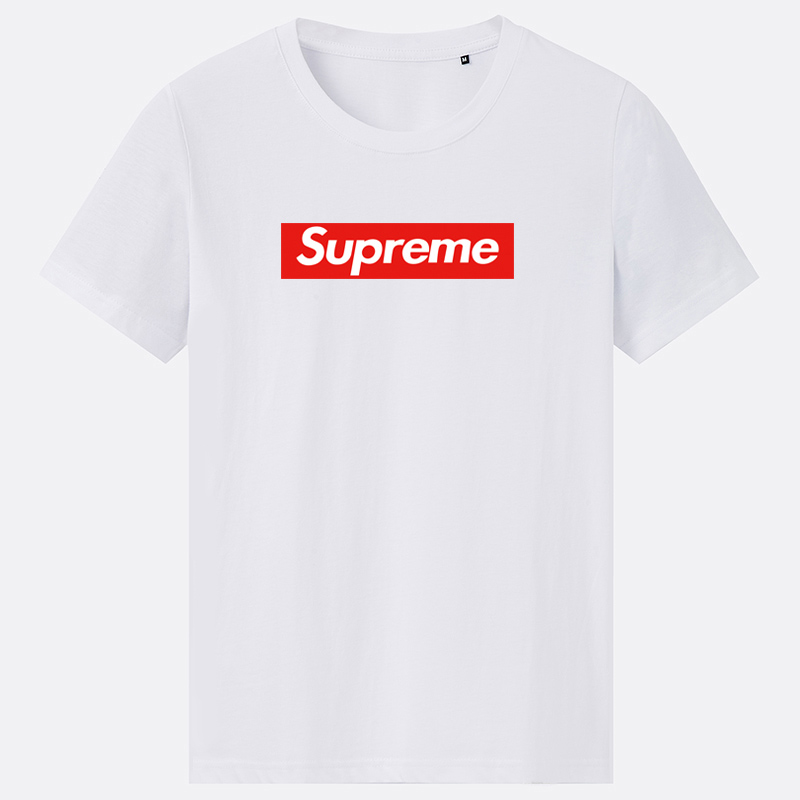 supreme短袖t恤男夏季学生潮流宽松体恤潮牌superme青少年半袖男