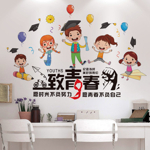 寝室文化布置图片