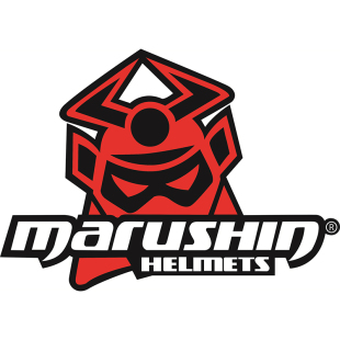 马鲁申marushin头盔logo马鲁森头盔牛头标志贴纸