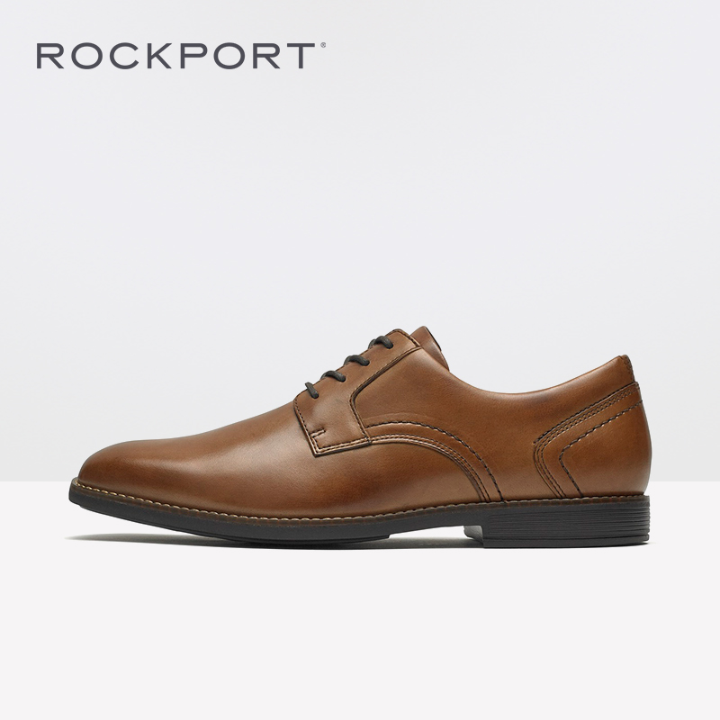 Rockport/乐步皮鞋男商务正装休闲鞋真皮韩版方头男士皮鞋CH1235
