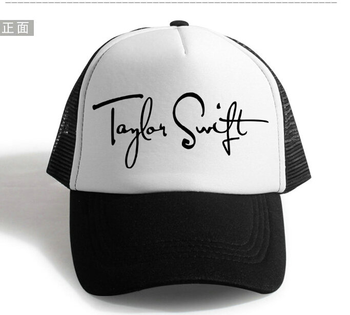 泰勒Taylor Swift justinbieber贾斯汀比伯欢型同款签名网帽潮