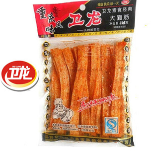卫龙大面筋116g 15袋包邮 大包辣条麻辣片80后儿时怀旧亲嘴烧零食