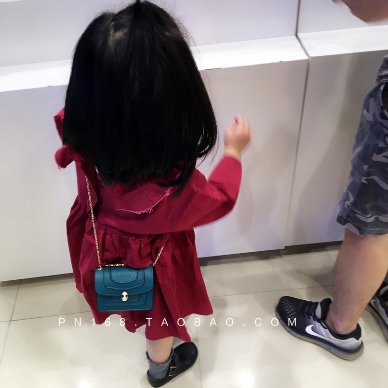 韩版幼儿童迷你小女孩可爱时尚1-3-5-7岁公主斜挎包包潮女童宝宝